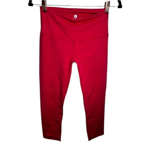 Set of TWO excellent condition 90 degrees capri leggings size small like new - Picture 2 of 5